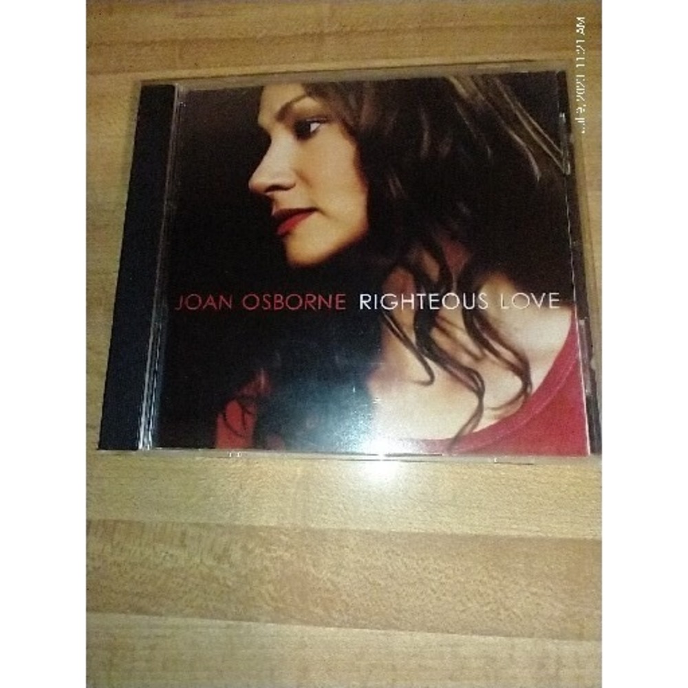 Joan Osborne Righteous Love CD 2000 Interscope Rock Pop 0606949073725